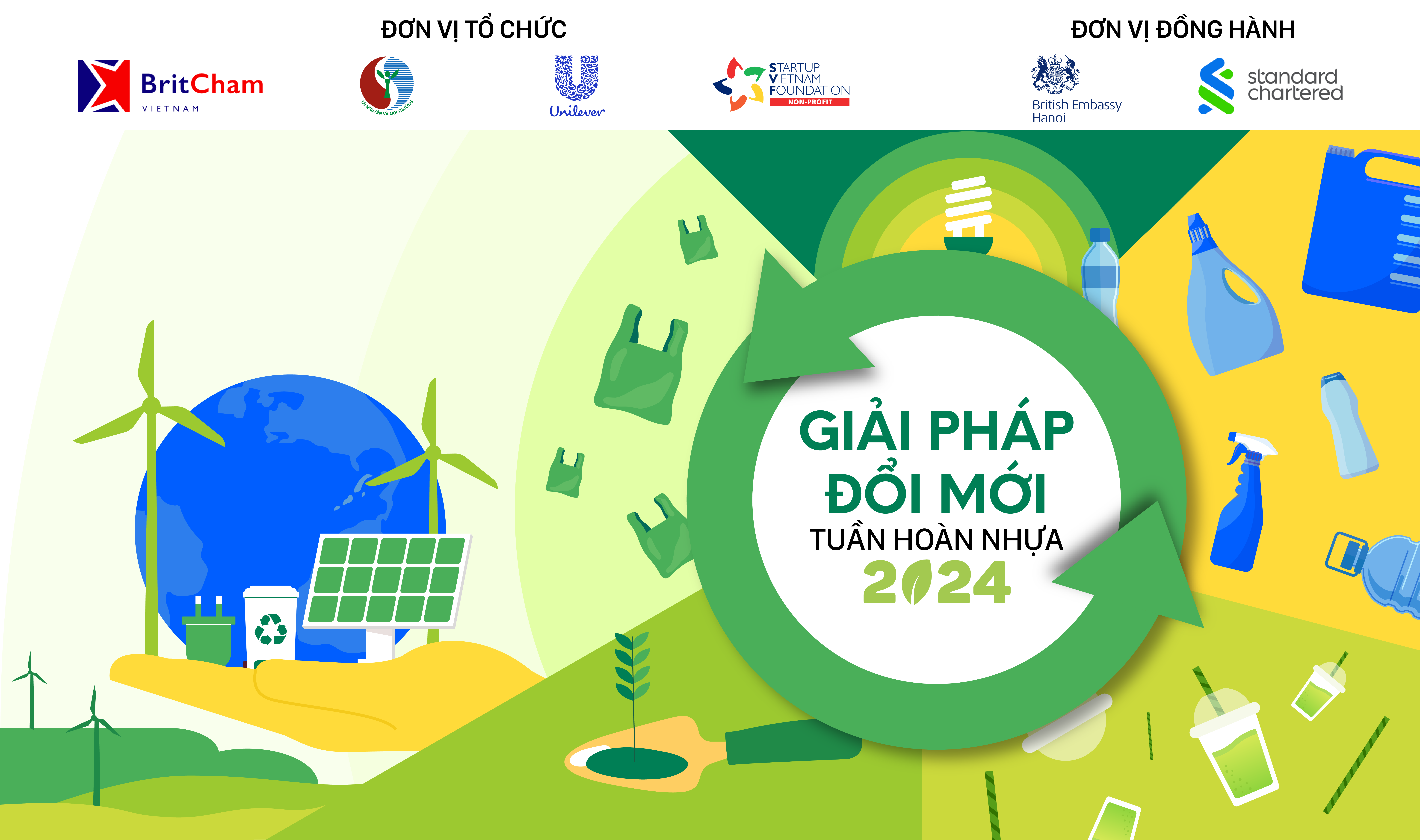 Cuộc thi “Giải pháp đổi mới tuần hoàn nhựa 2024”
