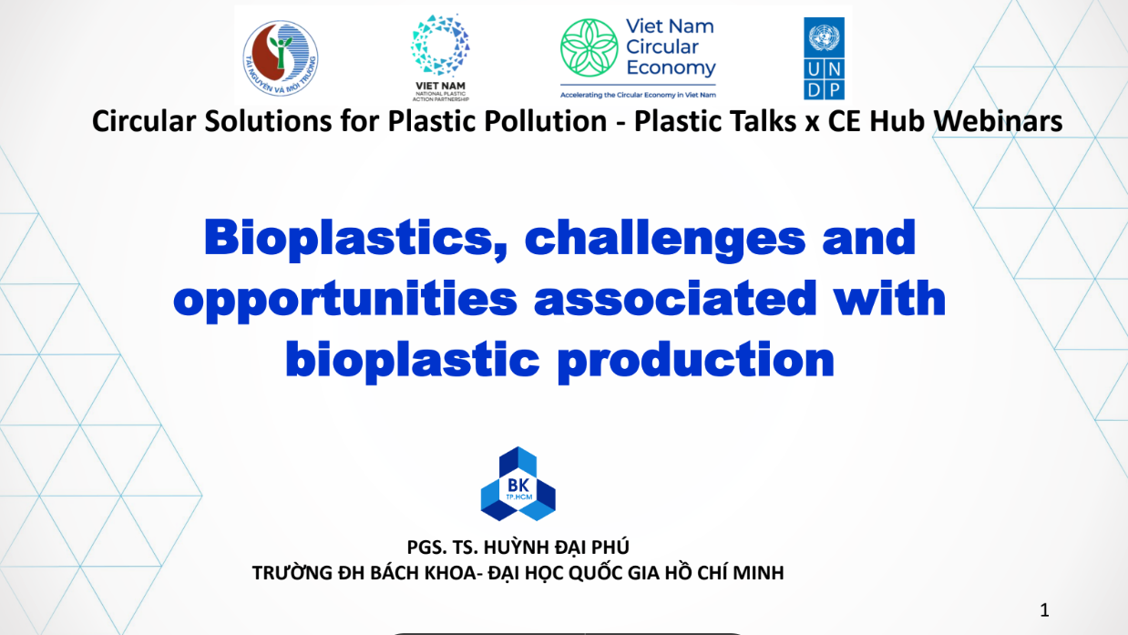 Hội thảo Bioplastics – Thách thức và cơ hội