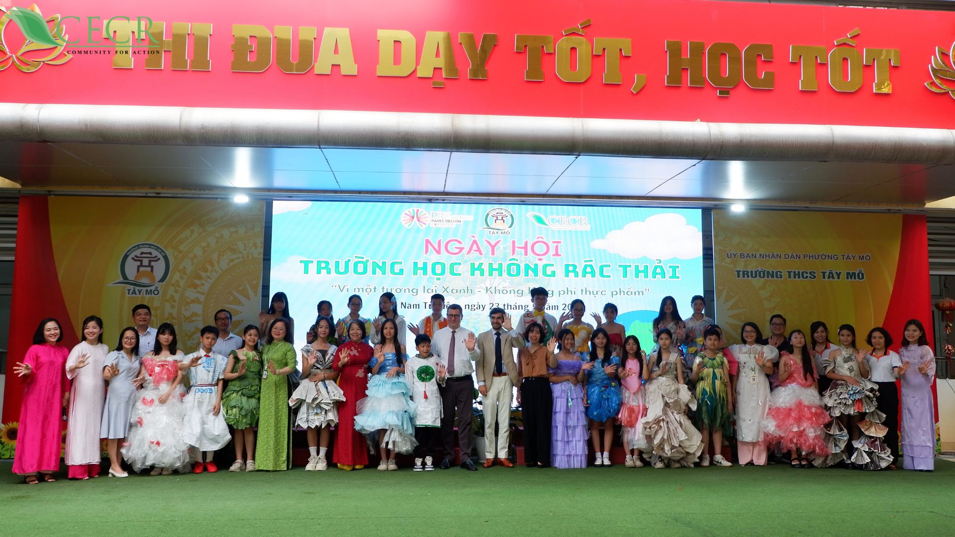 CECR phát triển các mô hình thúc đẩy phân loại rác, giảm thiểu rác thải nhựa